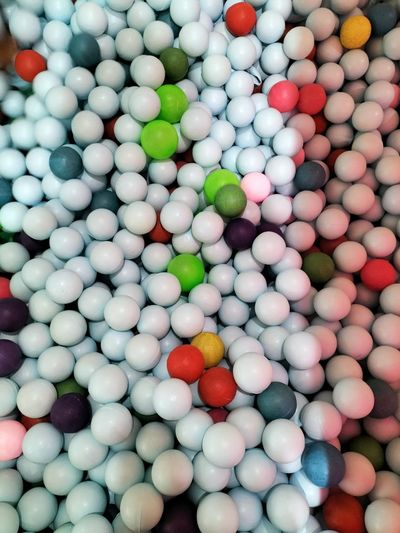 Full frame shot of multi colored candies