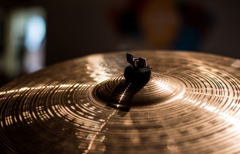 Close-up of cymbal