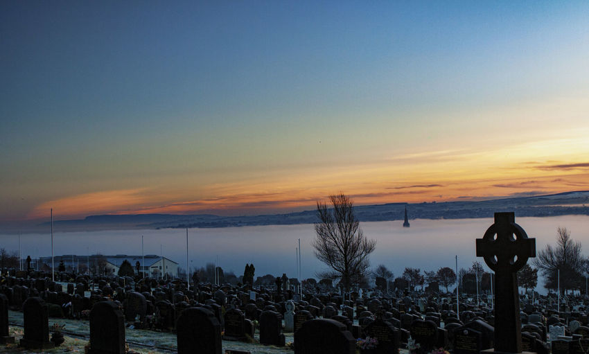 Panoramic view of sky during sunset