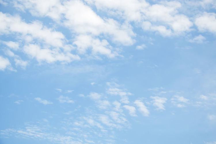 Low angle view of clouds in sky