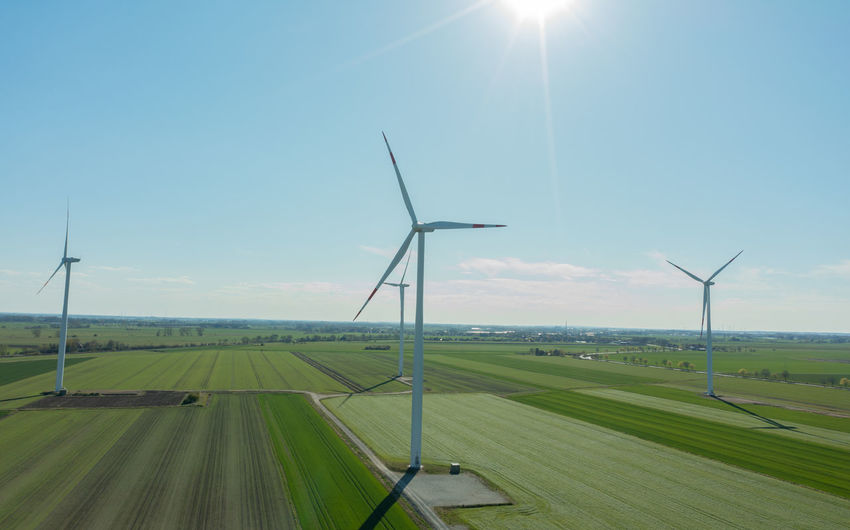 Onshore wind turbine expansion on the german north sea coast
