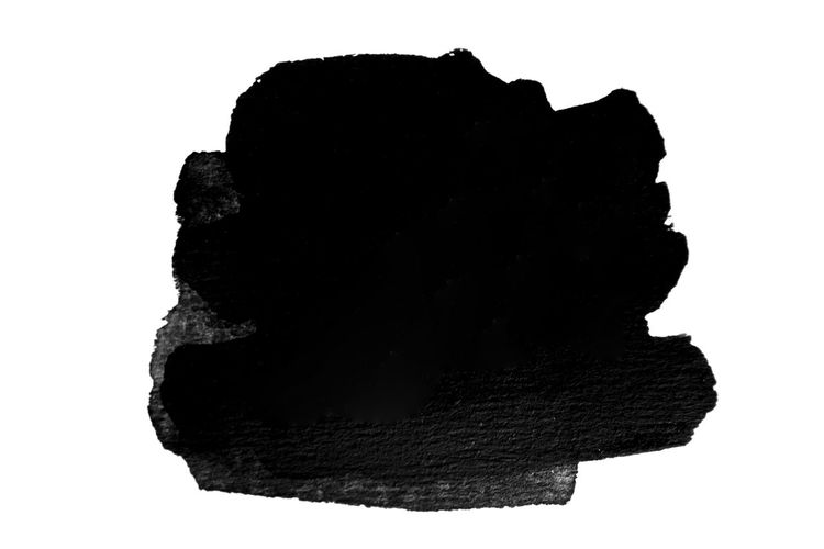 Close-up of silhouette rock against white background