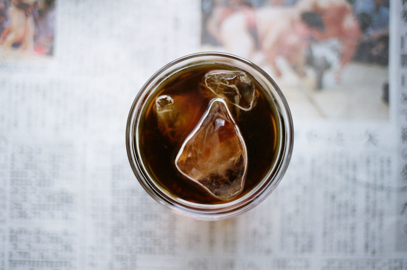 Close-up of drink