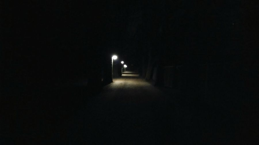 Illuminated corridor