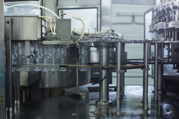 Interior of factory