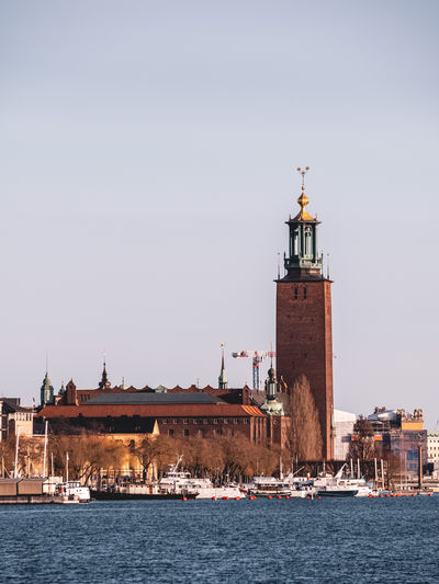 Stockholm city hall on kungsholmen island