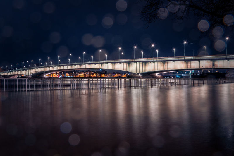 Deutzer bridge in cologne, germany