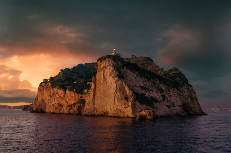 Faro capo miseno, lighthouse, leuchtturm, travel, napoli, italia, tourism