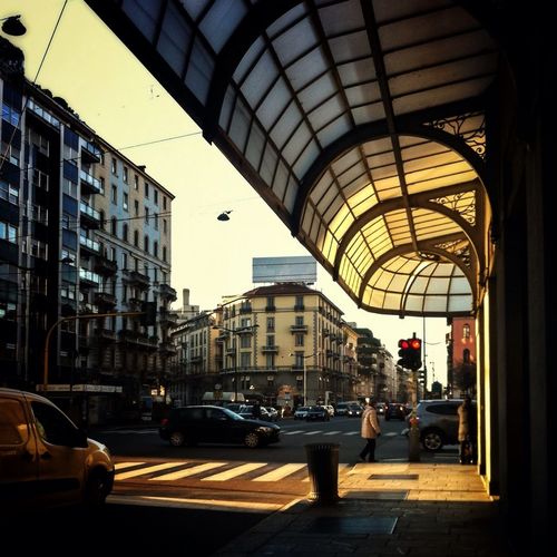 Buildings in city