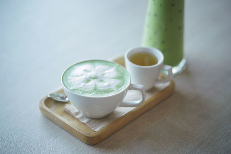 Close-up of coffee on table