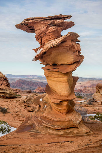 "control tower" at cottonwood cove, south coyote buttes