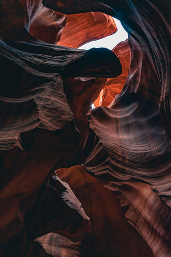 Full frame shot of rock formation at antelope national park
