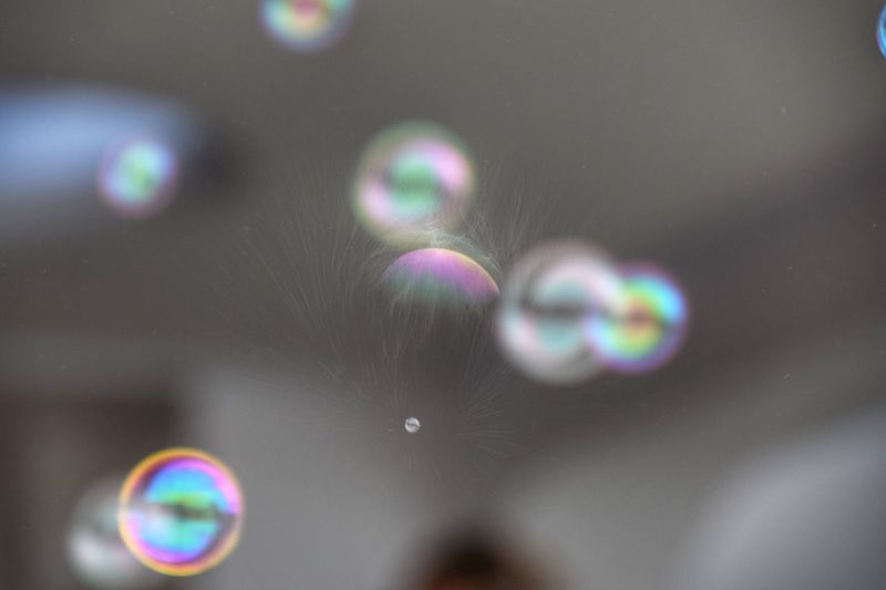 Close-up of bubbles
