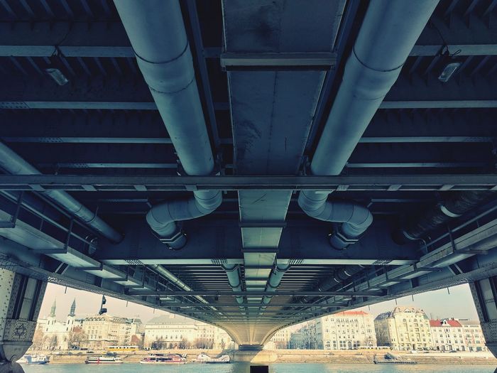 Low angle view of bridge