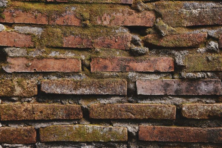 Full frame shot of brick wall