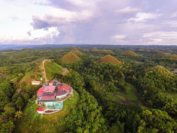 Chocolate hills, bohol, philippines