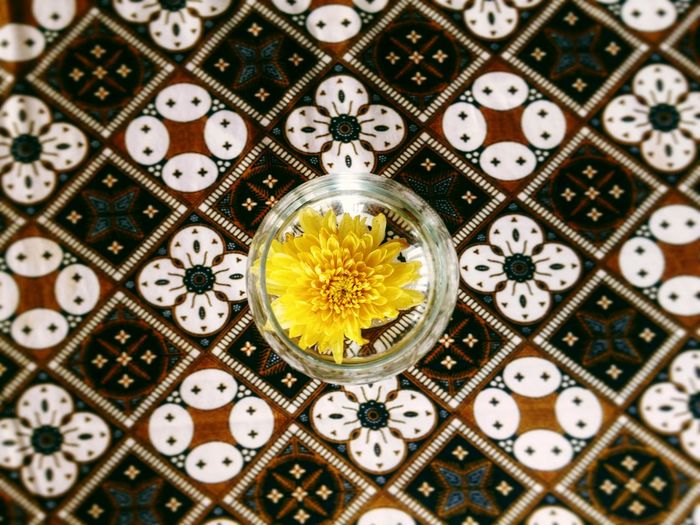Full frame shot of patterned wall