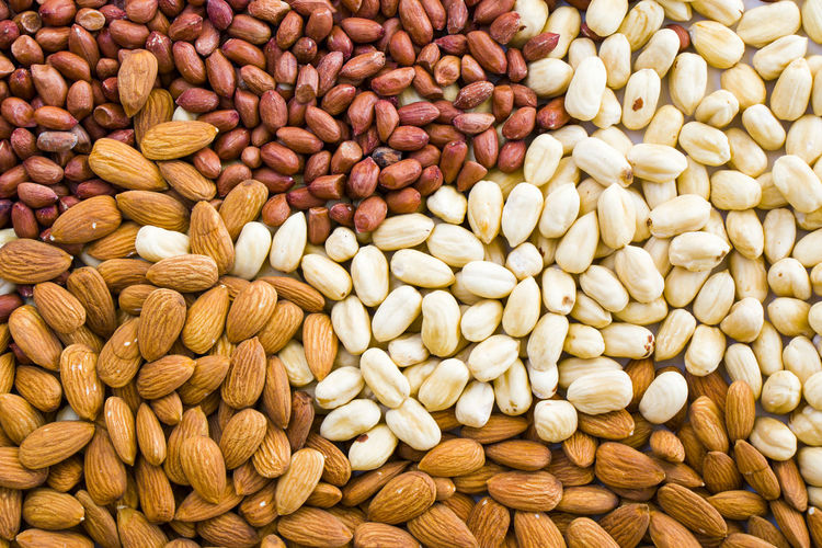 Full frame shot of beans at market