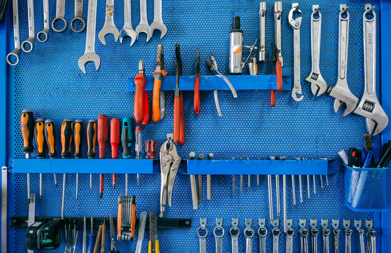 Variety of work tools