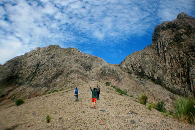 Hike mount kelud after one year eruption