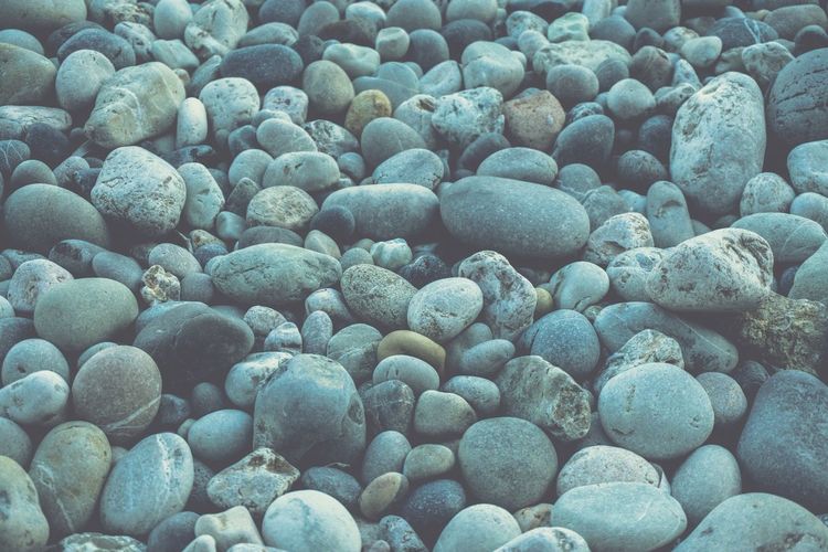 Full frame shot of stones
