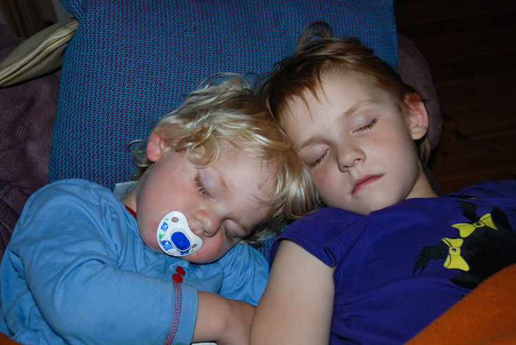 Sleeping children