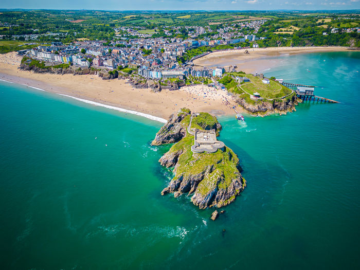 Tenby from above