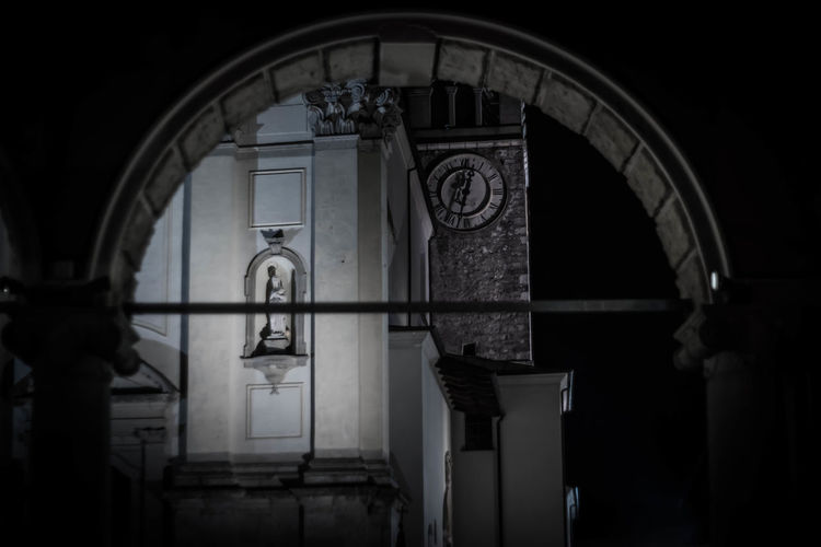 Entrance of building
