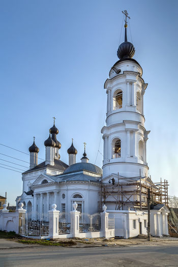 Church of the kazan icon of the mother of god in kaluga city center, russia