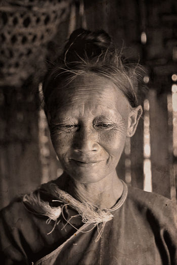 Old lady, laos