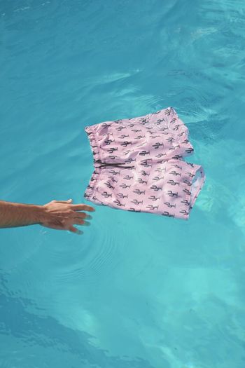 EyeEm Selects Water High Angle View Swimming Pool Day Outdoors Lifestyles Vacations Blue Human Hand Human Body Part TheWeekOnEyeEM EyeEm Best Shots Eye4photography Swim Swimming Swimwear Fashion Minimalism Minimal Pink Handsinframe Hand Pool Poolside Mix Yourself A Good Time