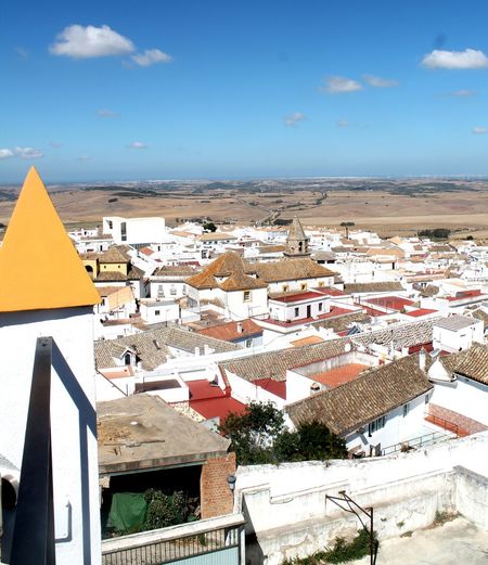 View of t'ha andalusian village of medina sidonia, in cádiz. 