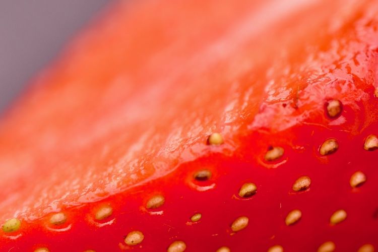 Full frame shot of strawberry