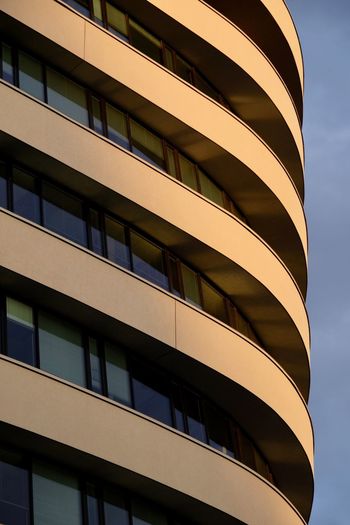 Low angle view of building against sky
