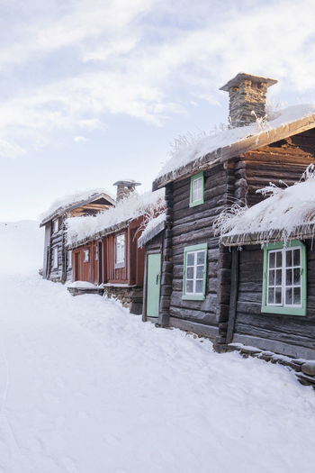 Wooden houses