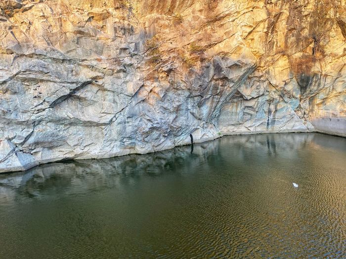 Scenic view of lake