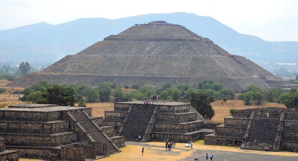 Teotihuacan, the ancient mesoamerican city in mexico city