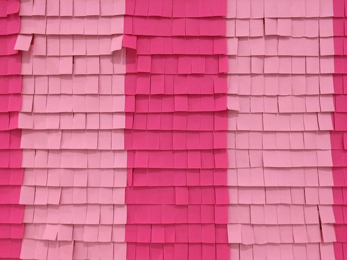 Full frame shot of blank adhesive notes