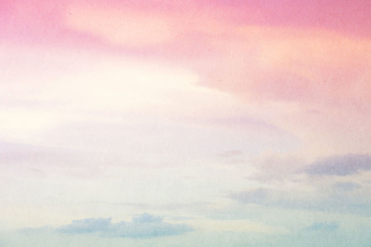 Low angle view of clouds in sky during sunset