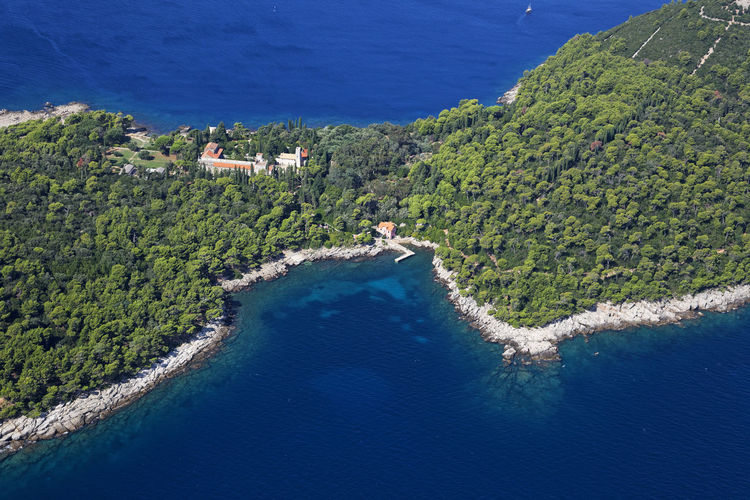Lokrum island near dubrovnik, croatia