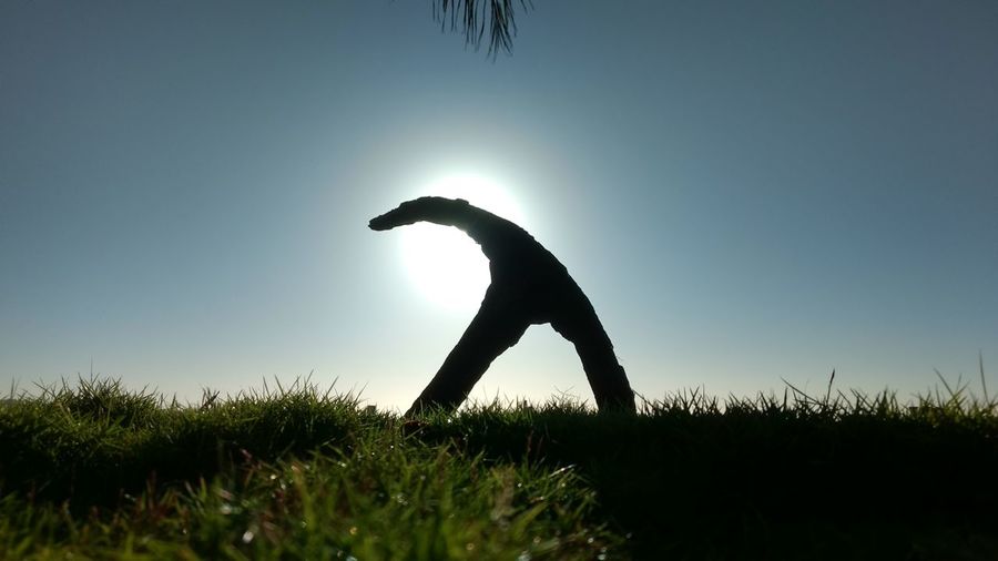Silhouette of anchor point