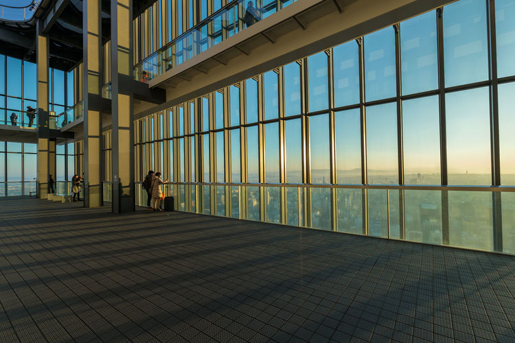 People at sky promenade