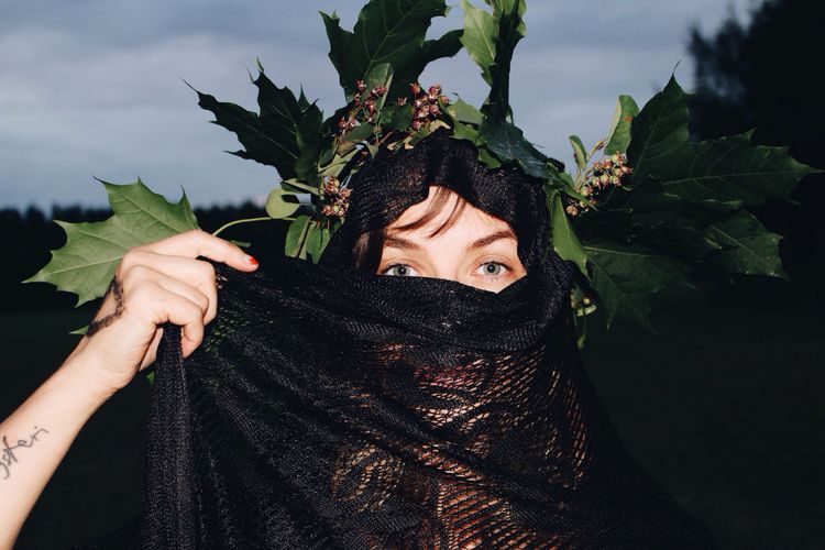 Portrait Headshot Veil Lace Eyes Summer Outdoors TheWeekOnEyeEM Fine Art Photography Overnight Success Uniqueness The Portraitist - 2017 EyeEm Awards BYOPaper!