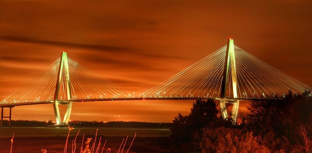 Bridge at sunset