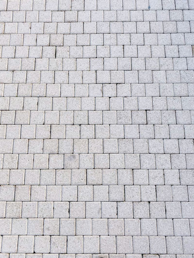 Full frame shot of cobblestone street