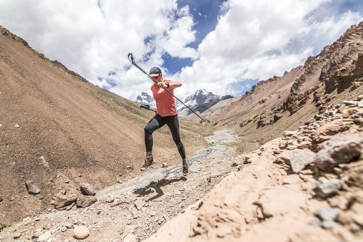 Sunny stroeer runs aconcagua, setting a speed record on the peak