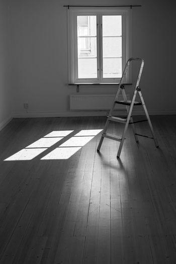 View of empty room with windows