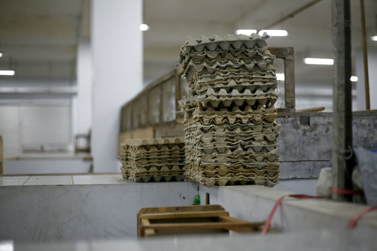 Stack of retail in building