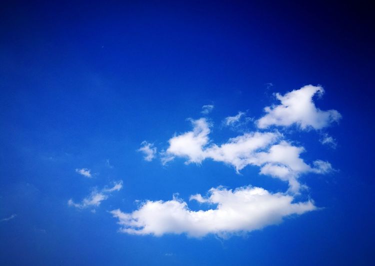 Close-up of blue sky
