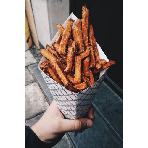 Fast food pomes frites